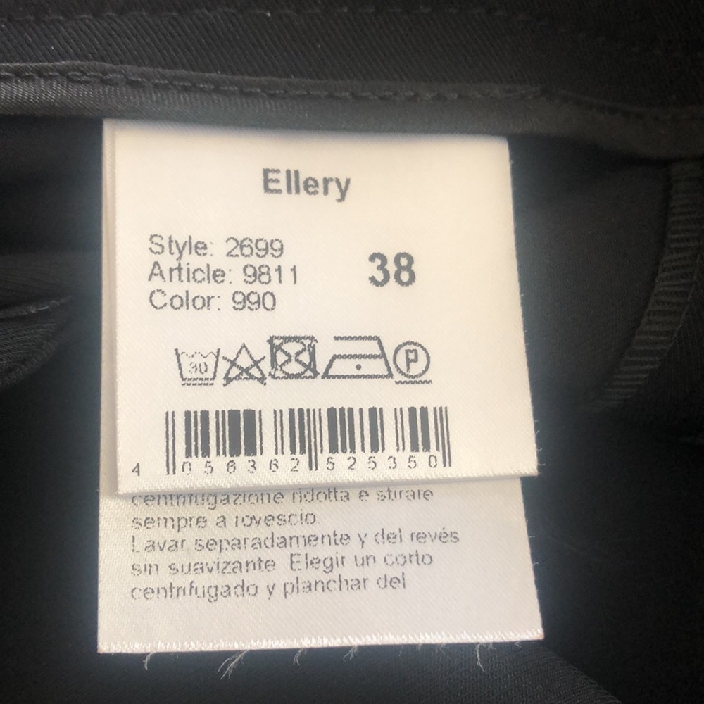 RAFFAELLO  ROSSI ELLERY Cropped Flare Bell Bottoms Size 8 - Picture 11 of 13